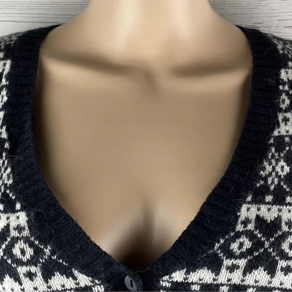 Talbots Cardigan Sweater 💕 Wool Blend Cashmere - Picture 2 of 12